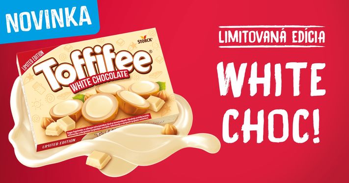 Kvapka bielej čokolády a jemný smotanový krém: to je novinka Toffifee White Chocolate
