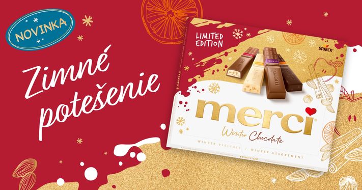 merci Winter Chocolate – ten najlahodnejší spôsob ako na konci roka povedať ďakujem!